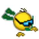 Snorkeling — cartoon emoji for Slack & Discord