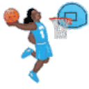 Slam Dunk — basketball emoji for Slack & Discord