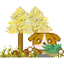 Dog Autumn — dog emoji for Slack & Discord
