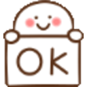 Ok Sign — cartoon emoji for Slack & Discord