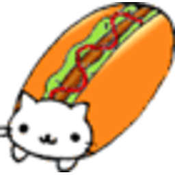 Neko Hotdog — cartoon emoji for Slack & Discord (Discord)