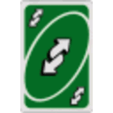 Uno Reverse 3 — symbol emoji for Slack & Discord