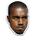 Kanye — kanye-west emoji for Slack & Discord