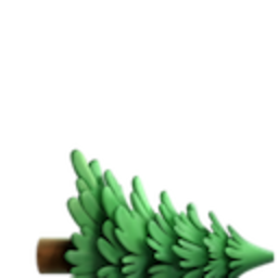Evergreen Tree Cut — tree emoji for Slack & Discord (Discord)