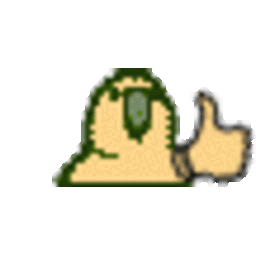 Thumbsup Parrot — cartoon emoji for Slack & Discord (Discord)
