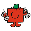 Mr Strong — cartoon emoji for Slack & Discord
