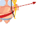 Cupid Arrow — cartoon emoji for Slack & Discord