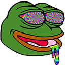 High Pepe — cartoon emoji for Slack & Discord