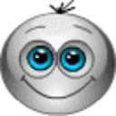 Metal Smiling — smiley emoji for Slack & Discord