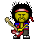 Jimi Hendrix — cartoon emoji for Slack & Discord