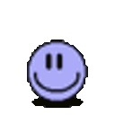 Smileybounce Lavender — smiley emoji for Slack & Discord