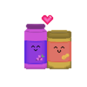Peanutbutter Jelly — food emoji for Slack & Discord