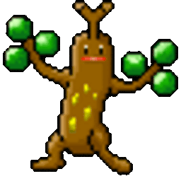 Tree Trunk — cartoon emoji for Slack & Discord (Discord)