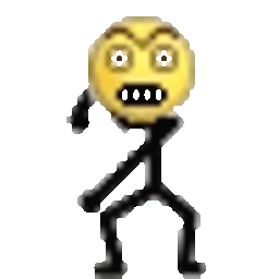 Crazy Stickfigure Dance — cartoon emoji for Slack & Discord (Discord)