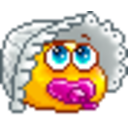 Babygirl — cartoon emoji for Slack & Discord