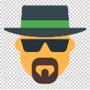 Walter White — cartoon emoji for Slack & Discord