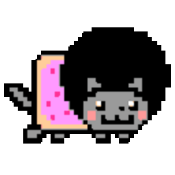 Nyancat Fro — cat emoji for Slack & Discord (Discord)