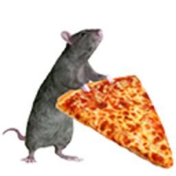 Pizza Rat — cartoon emoji for Slack & Discord (Discord)