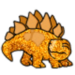 Dinosaur Sparkle 2 — dinosaur emoji for Slack & Discord (Discord)