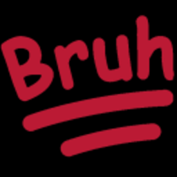 Bruh 2 — reaction emoji for Slack & Discord (Discord)
