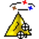 Triangle Knockedout — symbol emoji for Slack & Discord