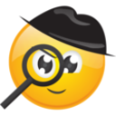 Investigate — cartoon emoji for Slack & Discord
