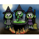 3 Witches — witch emoji for Slack & Discord
