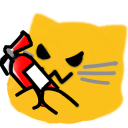 Meow Extinguisher — cat emoji for Slack & Discord