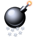 Bomb Storm — cartoon emoji for Slack & Discord
