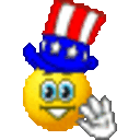 4july Wave — cartoon emoji for Slack & Discord