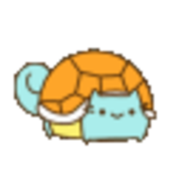 Squirtle Cat — cartoon emoji for Slack & Discord (Discord)