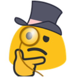 Classyblob Think — cartoon emoji for Slack & Discord (Discord)