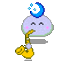 Sax — cartoon emoji for Slack & Discord