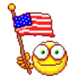Usa Flag 2 — cartoon emoji for Slack & Discord (Discord)