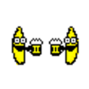 Bananas Cheers — cartoon emoji for Slack & Discord