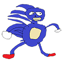 Sanic — cartoon emoji for Slack & Discord