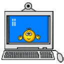 Webcam1 — cartoon emoji for Slack & Discord
