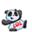Lol Panda — cartoon emoji for Slack & Discord