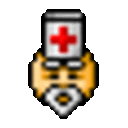 Nurse 5 — cartoon emoji for Slack & Discord