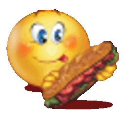 Eat Sandwich 2 — cartoon emoji for Slack & Discord (Discord)