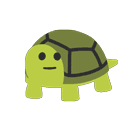 Blob Turtle — cartoon emoji for Slack & Discord