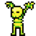 Alien Dance 2 — cartoon emoji for Slack & Discord