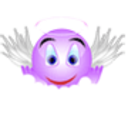 Angel Purple — angel emoji for Slack & Discord