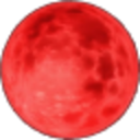 Red Moon — red emoji for Slack & Discord