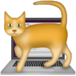 Cat On Keyboard — cartoon emoji for Slack & Discord (Discord)