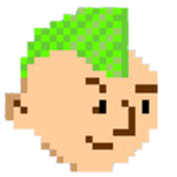 Yahoo Games Mohawk — cartoon emoji for Slack & Discord (Discord)