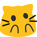 Meow Shocked — cat emoji for Slack & Discord
