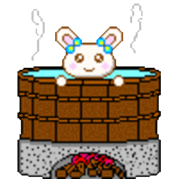 Rabbit Hottub — cartoon emoji for Slack & Discord (Discord)