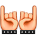 Too Much Rock — hand-gesture emoji for Slack & Discord