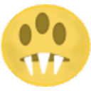 3eyed Monster 2 — yellow emoji for Slack & Discord